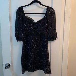 Black Polka Dot Dress